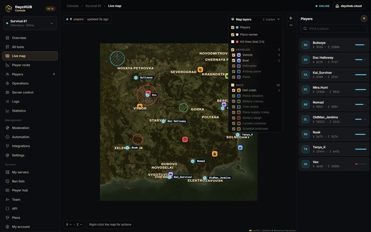 Živá mapa